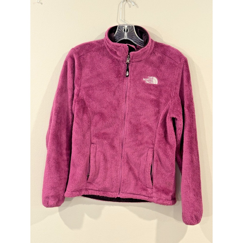 THE NORTH FACE Pink Jacket Furry Full Zip Excellent Women's XS